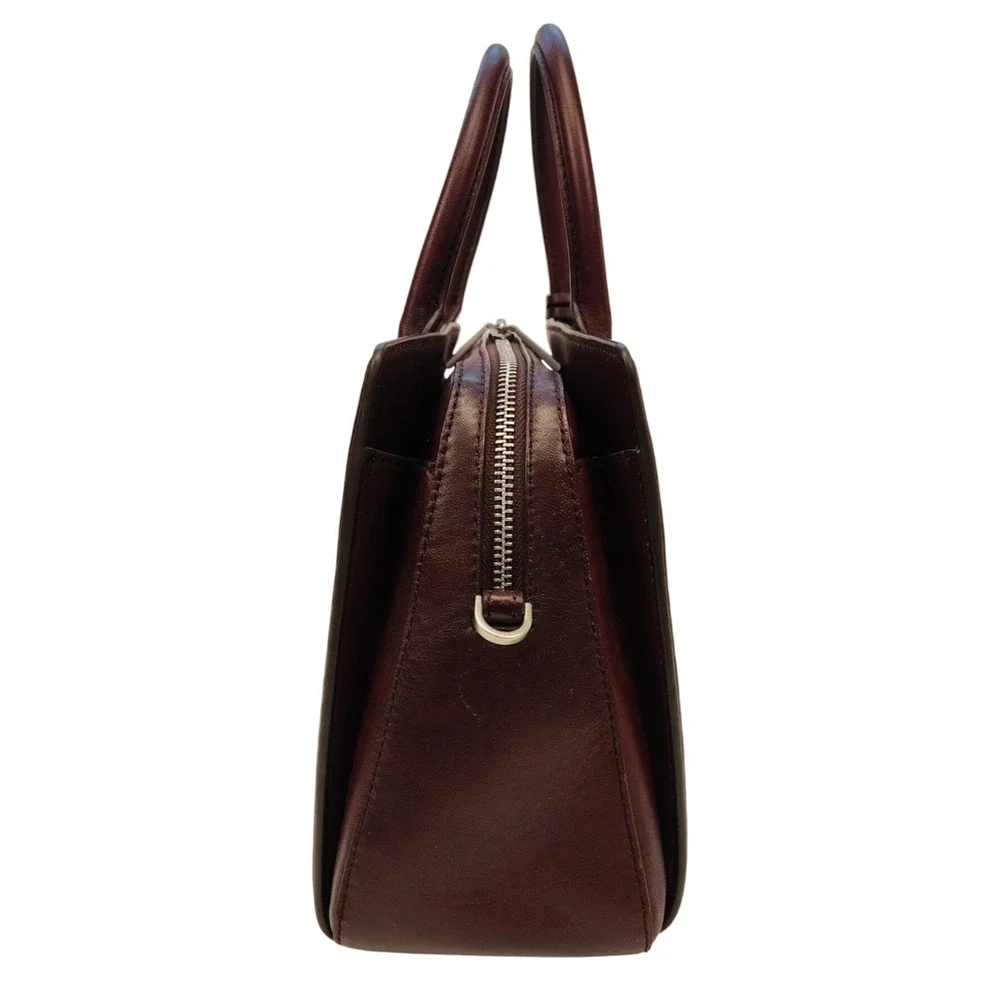 Michael Kors Laila Medium Satchel - Oxblood/Red - Gently Worn